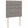 Hochwertig Boxspringbett mit Matratze Taupe 100x200 cm Produktbild-Vorschau 7
