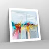 Poster - Poster ohne Rahmen - Abstraktion modern - 50x50 cm Produktbild-Vorschau 7
