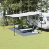 Tappeto per tenda vidaXL blu e grigio 600 x 300 cm Anteprima dell’immagine prodotto 2