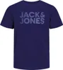 Jack & Jones Corp Logo Kurzarm-t-shirt Schwarz 14 Years Produktbild-Vorschau 3