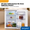 Exquisit Vollraumkühlschrank KS516-V-040E weiss | 127 l Produktbild-Vorschau 5
