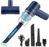 Handstaubsauger, Druckluftspray PC-Reinigung, 120W 7,4V LED Produktbild-Vorschau 1