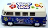 Modellauto T1 Bus Peace and Love 1962 blau / beige Produktbild-Vorschau 8