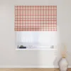 Dekoria Doppelraffrollo Duo, rot-creme, 120 x 150 cm Produktbild-Vorschau 2