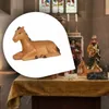 Krippenfiguren Set 10-teilig Weihnachtskrippe handbemalt Produktbild-Vorschau 3