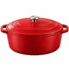 Gusseisen Bräter Oval 28,5 cm 4L mit Deckel, emailliert, Produktbild-Vorschau 6