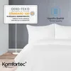 Komfortec Deluxe Bettwäsche 140x200 2 teilig Weiß - Produktbild-Vorschau 7