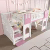 Letto a castello Sweiko 90 x 200 cm con scala con Anteprima dell’immagine prodotto 4