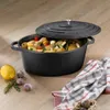 Kela Calido, 6 l, Schwarz, Eisenguss, Emaille, 330 mm, 260 Produktbild-Vorschau 11