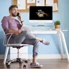 Relaxdays Bildschirmständer Glas, TV Aufsatz, Produktbild-Vorschau 3