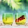 PLATINUX Trinkgläser Grün-Gelb aus Glas Bunt 200ml Produktbild-Vorschau 2