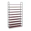 Relaxdays Schuhregal Stoff, HBT: 175,5x100x29 cm, für 50 Produktbild-Vorschau 8