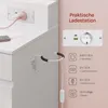 WOLTU Schminktisch mit Beleuchtung, dreiteiliger Produktbild-Vorschau 4