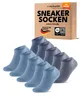 Sneaker Socken Herren Damen Baumwolle - 70102T Produktbild-Vorschau 1