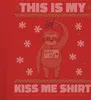 Faultier Mistelzweig Kuss Shirt - Ugly Christmas Sweater Produktbild-Vorschau 3