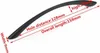 A black cabinet handle with measurement indicators. Produktbild-Vorschau