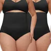 2 Stück Übergröße Shapewear Damen Bauchweg Unterhose,Hoher Produktbild-Vorschau 1