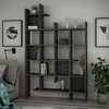 Skye Decor, Manco - Anhracite, knihovny, antracit, 122 x Náhled obrázku produktu 1