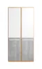 MINIO go for it, Kleiderschränk PLANO PN-02 Weisse/ Nash/ Produktbild-Vorschau 2