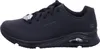 A side view of a black Skechers sneaker. Voir les images du produit