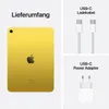 Apple iPad 10,9 (10. Gen) 256GB Wi-Fi Yellow Produktbild-Vorschau 12
