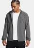 Under Armour UA Vibe Woven Jacket Herren Kapuzenjacke Grau Produktbild-Vorschau 11