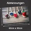 Küchenmatte 60x90 cm Vinylmatte Bodenmatte Dekoration - Produktbild-Vorschau 5