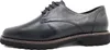 A side view of a black leather shoe. Anteprima dell’immagine prodotto