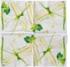 Tissue Serviette Asparagus, 40 x 40 cm, 100 Stück - Mank - Produktbild-Vorschau 3