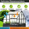 BRAST 2in1 Hochbeet mit Alu Gewächshaus-Aufsatz | Produktbild-Vorschau 5