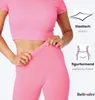 Bellivalini Damen Lange Leggings Neon 80er Jahre für Sport Produktbild-Vorschau 4