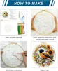 Set di ricamo "Uccelli e fiori" – Kit fai da te per Anteprima dell’immagine prodotto 9