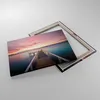 Bild auf Leinwand - Leinwandbild - Einteilig - Brücke Rosa Produktbild-Vorschau 2