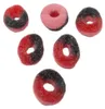 Fruchtgummi schwarze Johannisbeer Ringe süß sauer gezuckert Produktbild-Vorschau 2