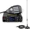 A Retevis RT95 amateur radio transceiver with its microphone and antenna, displayed on a white background. Podgląd zdjęcia produktu