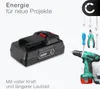 CELLONIC 1x Akku für Werkzeug Kompatibel mit Parkside 20V Produktbild-Vorschau 6