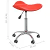 vidaXL Chaise de bureau rouge en similicuir Voir les images du produit 8