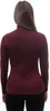 Mikina Sensor Merino Upper Zip dámské portská červená Náhled obrázku produktu 6