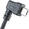 Kabel USB 2.0 pro USB-A na USB Micro-B 10 cm úhlová Náhled obrázku produktu 2