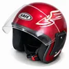 Helm mit Visier für Motorrad, Roller, ATV - Größe M/L, Rot Produktbild-Vorschau 1