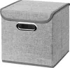 1 ks Svetlošedá skladacie krabica 25 x 25 x 25 cm Skladacie Náhľad obrázku produktu 1