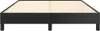 vidaXL Bettgestell Schwarz 140x200 cm Kunstleder Produktbild-Vorschau 4