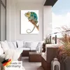 ARTland Wandbild Alu für Innen & Outdoor Ambanja Panther Produktbild-Vorschau 5