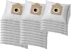 A stack of white vacuum cleaner bags with brown cardboard attachments. Náhľad obrázku produktu