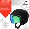 Head Cinema Photo Helm Mit Visier Schwarz 56-59 cm / Photo Produktbild-Vorschau 1