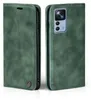 A green flip-style phone case for a Xiaomi 12T/12T Pro is shown from two angles. Produktbild-Vorschau