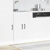 vidaXL Spülenunterschrank Kalmar Weiß 60x46x81,5 cm Produktbild-Vorschau 2