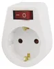 EMOS P00262 Spina adattatore con interruttore, bianco, a Anteprima dell’immagine prodotto 11