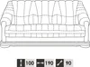 Sofagarnitur 3+1 Sitzer Klassischer Wohnlandschaft Sofas Produktbild-Vorschau 8