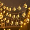 Ramadan Lichterkette 1.5M 10LED Mond mit Sternen Muslim Produktbild-Vorschau 1